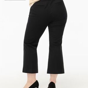 J Crew Kelsey Cotton Flare Capri Pant